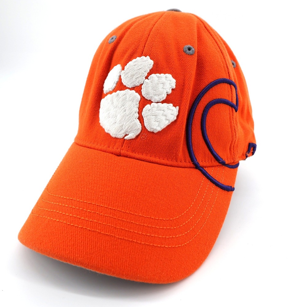 Top‎ of the World Clemson Tigers Paw Logo Orange Baseball Cap One Fit